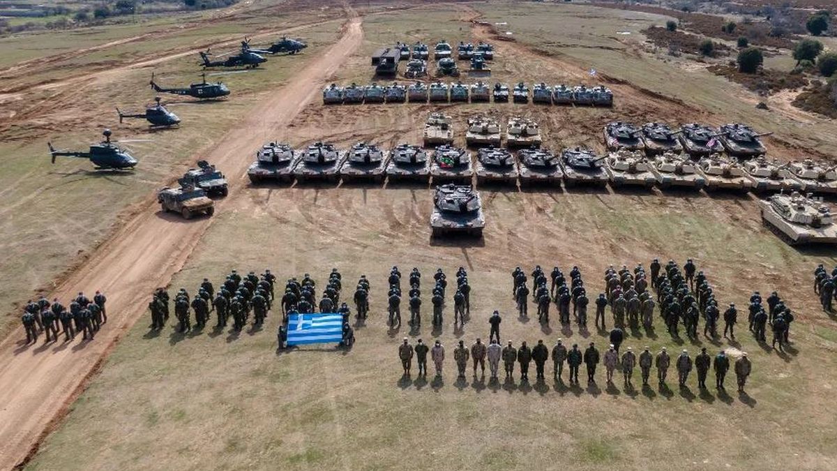 Wojska lądowe Grecji podczas ćwiczeń Thracian Cooperation-22