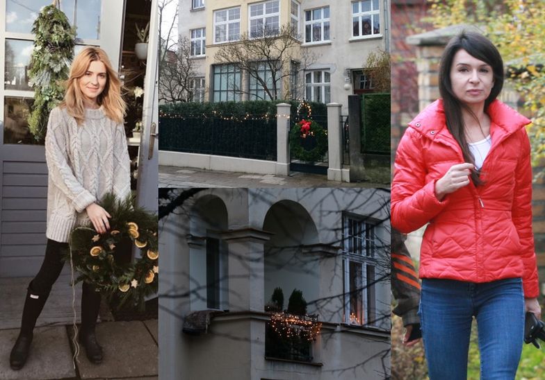 Przystrojone domy Kasi Tusk i Marty Kaczyńskiej