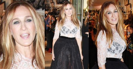 52-letnia Sarah Jessica Parker chwali się biustonoszem