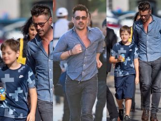 Colin Farrell zabrał Henry'ego Tadeusza na nagranie popularnego show (FOTO)