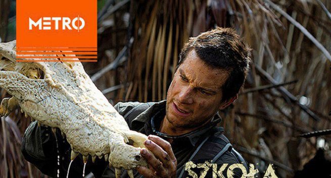 „Bear Grylls: Szkoła przetrwania” w Metro