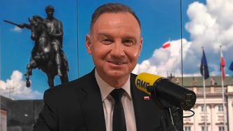 Andrzej Duda reaguje na pytanie, czy zamykane są dla niego sklepy: "Jest to dość widowiskowe"