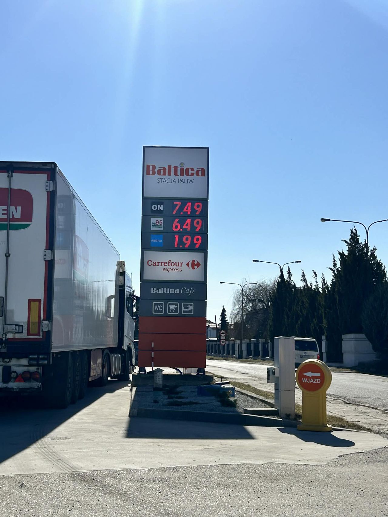 Ceny paliw na stacji Baltica w Płocku 
06.03.2026