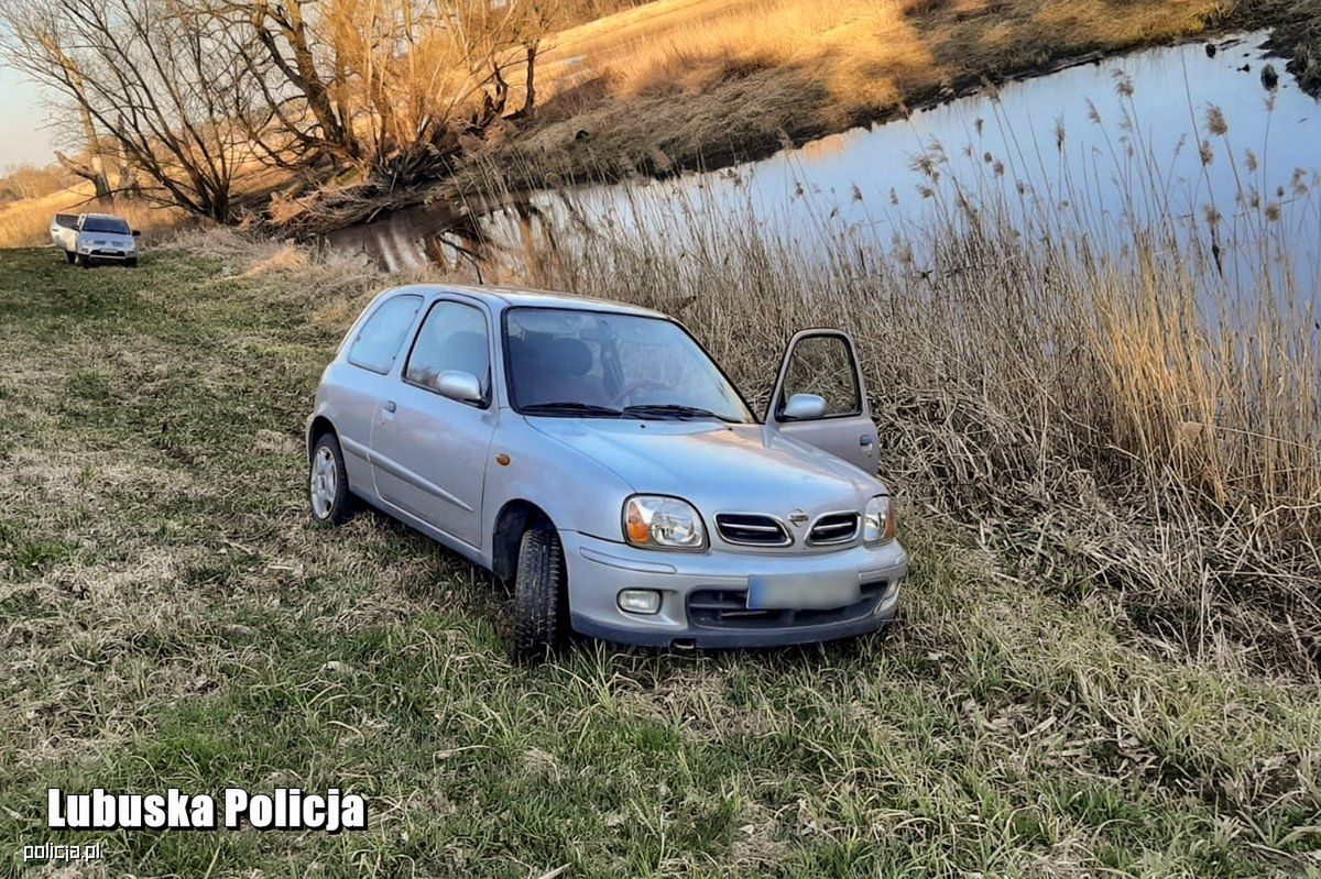 Uciekał autem, a potem wpław. Na koncie miał wielokrotne kradzieże paliwa