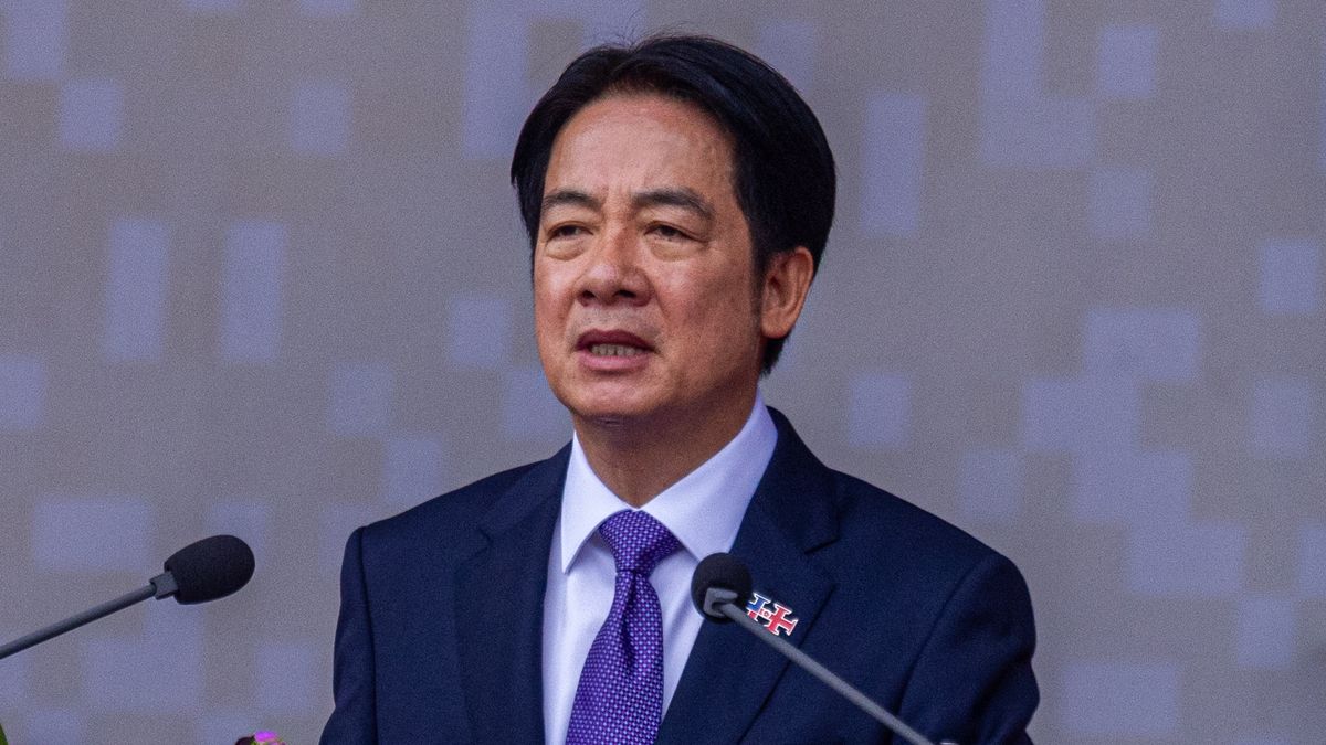 Prezydent Tajwanu Lai Ching-Te 