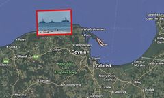 "Przejście okrętów robiło wrażenie". Zdjęcia z Helu trafiły do sieci