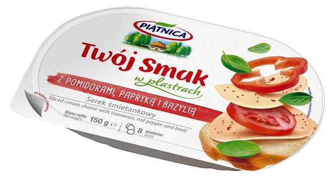 Piątnica promuje w telewizji nowe serki Twój Smak