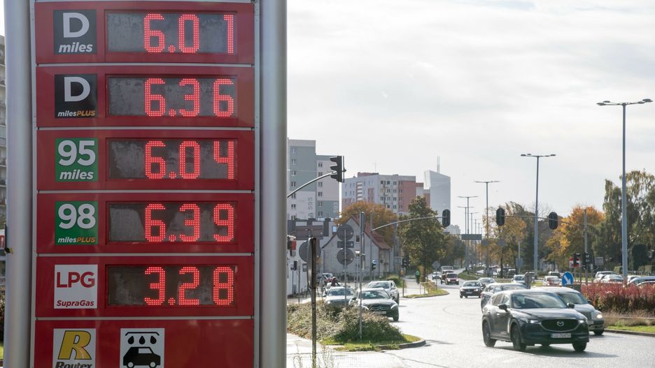 Na jednej z sopockich stacji benzynowych litr paliwa kosztuje ponad 6 zł