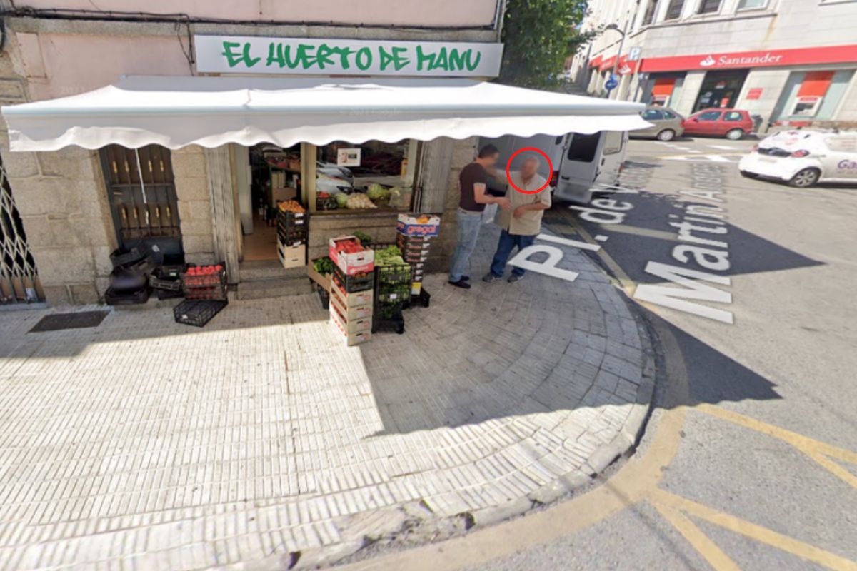 wlochy hiszpania policja google maps mapy google