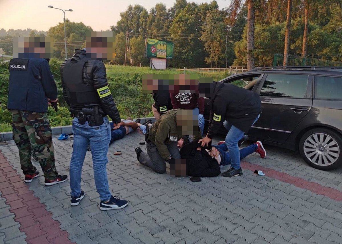 policja rozbiła szajkę obcokrajowców