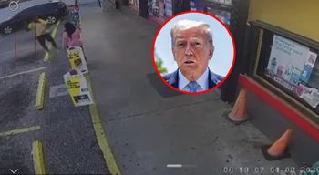 Brutalny atak na stacji paliw. Mocna reakcja Trumpa