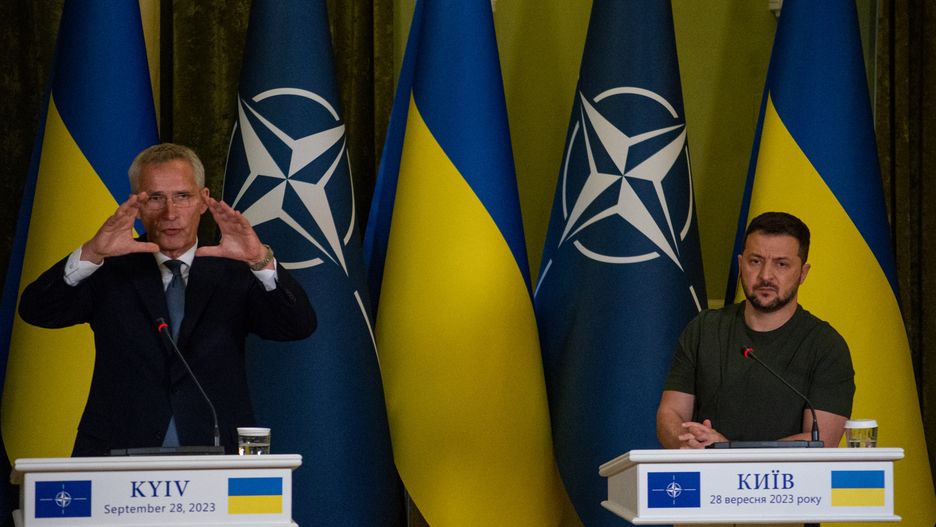 Sekretarz generalny NATO Jens Stoltenberg zapewnił, że F-16 już wkrótce dotrą do Ukrainy
