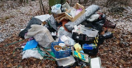 Strażniczka zajrzała do worka, a tam... Śmieciarz szybko tego pożałował