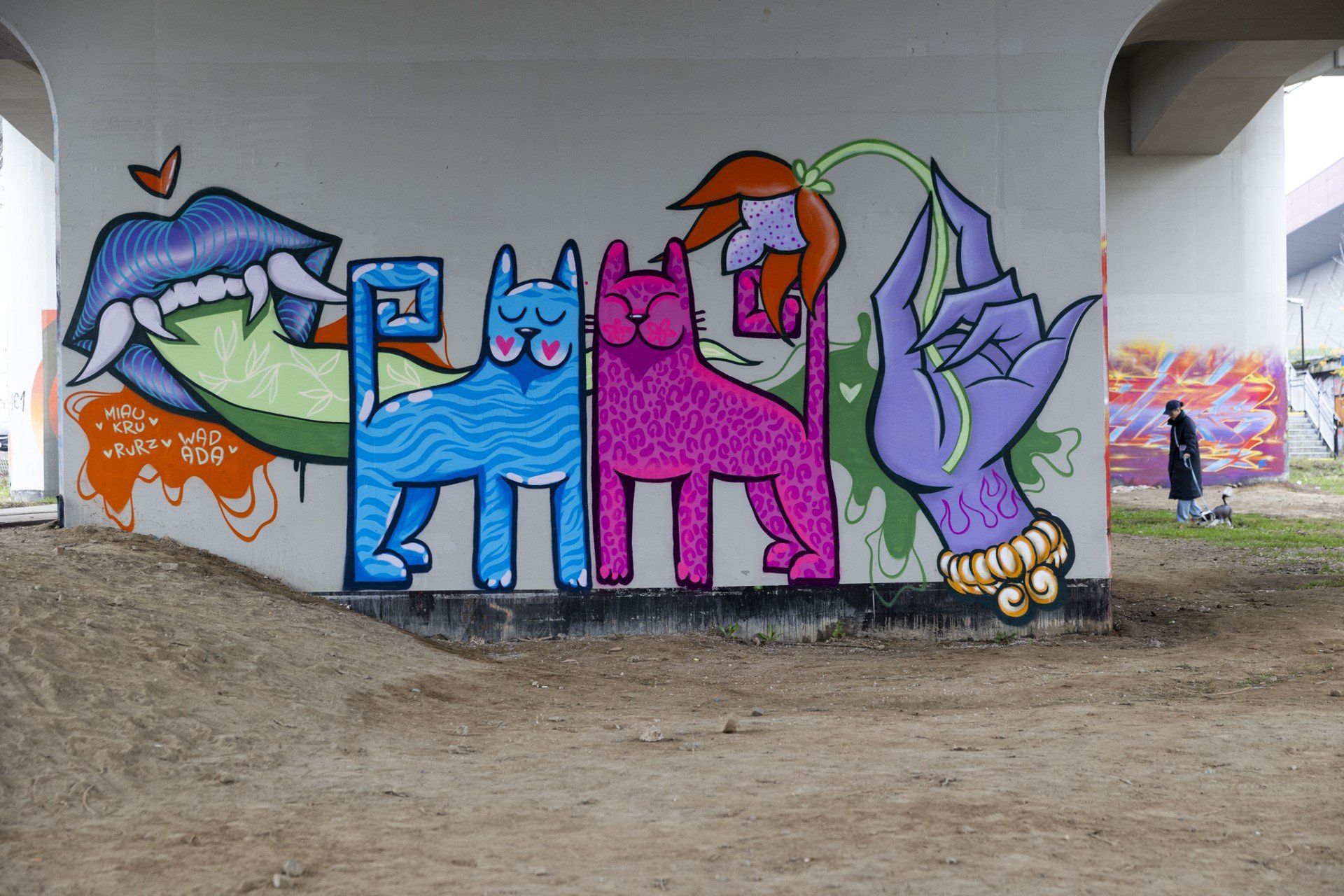 Park Kolejowy w Krakowie stał się galerią street artu. Warto to zobaczyć!