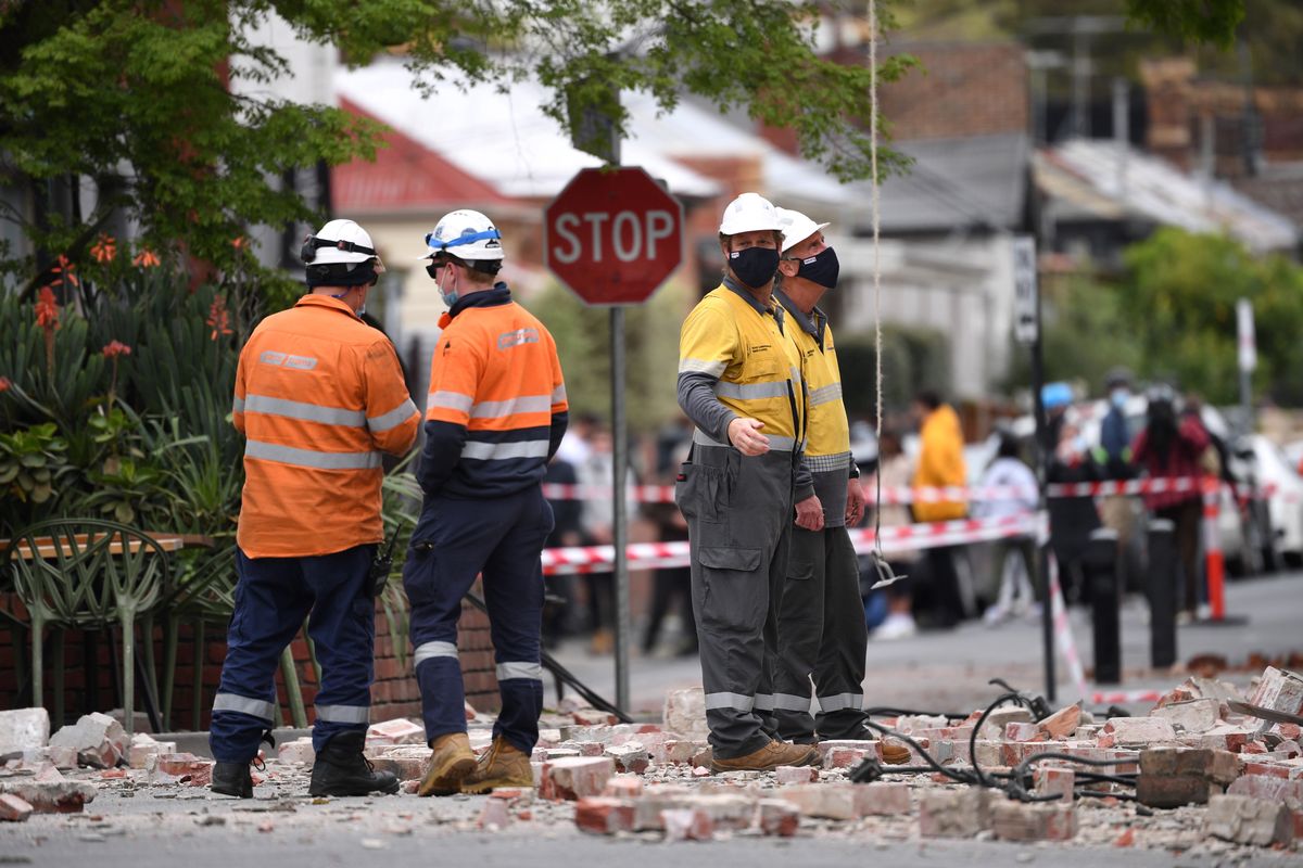 Trzęsienie ziemi w Australii. W Melbourne doszło do uszkodzenia budynków
