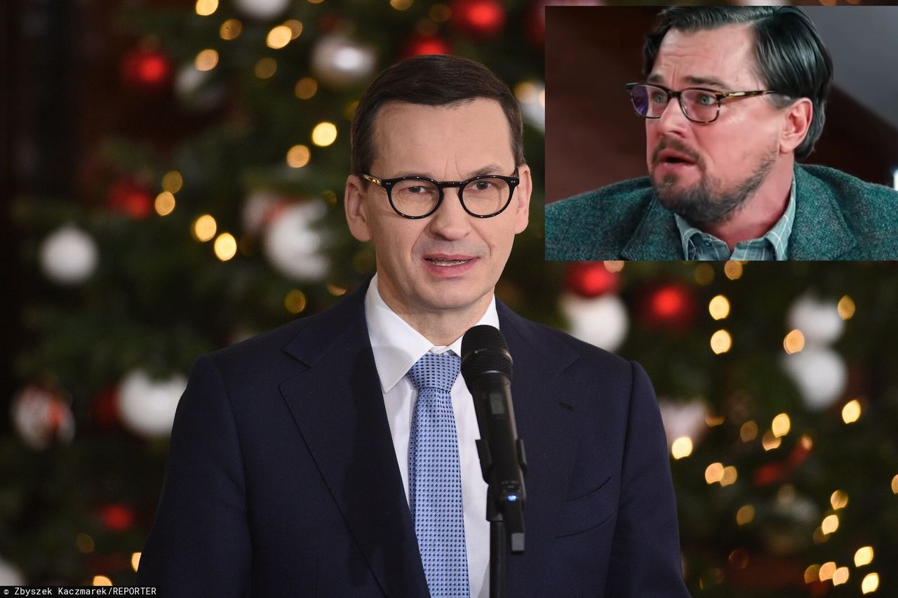 "Nie patrz w górę". Morawiecki komentuje. Jedna rzecz go zaskoczyła