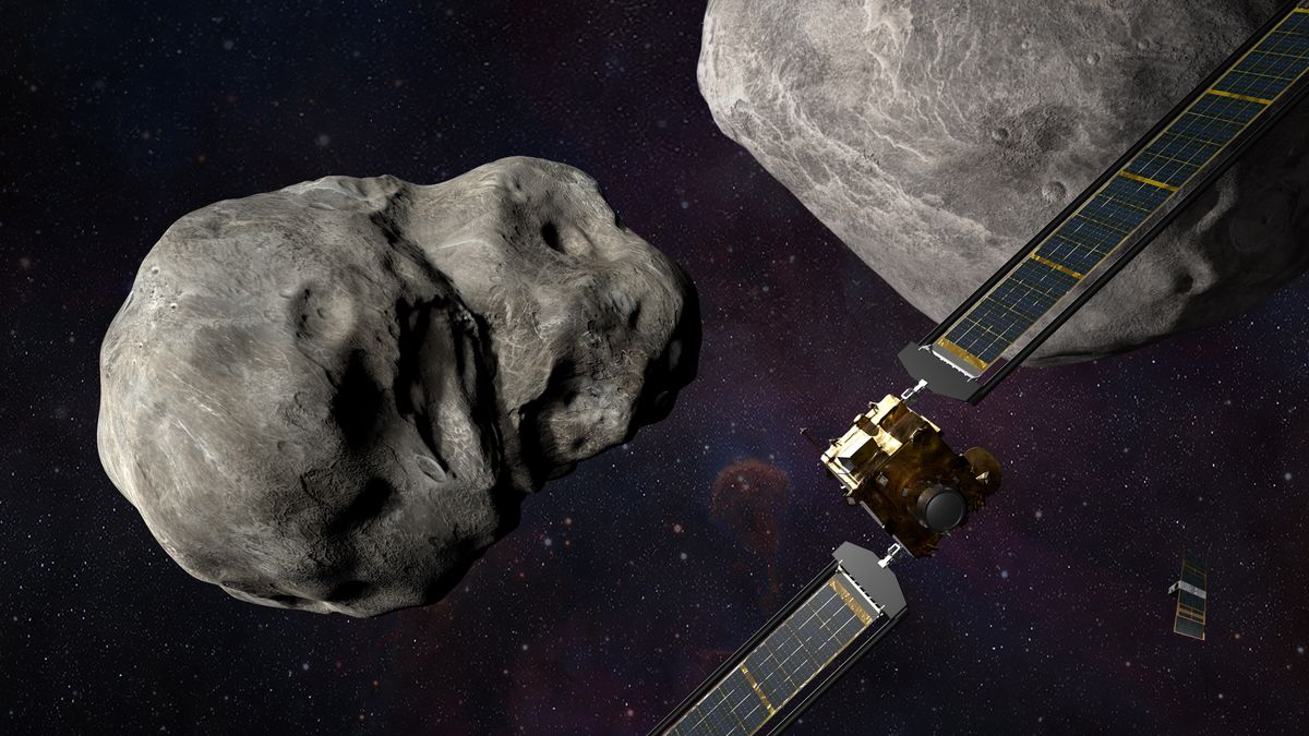  Космічне агентство NASA спрямувало космічний апарат в астероїд