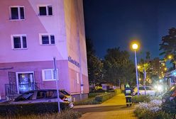 Głogów. Pożar na osiedlu. W piwnicy materiały wybuchowe