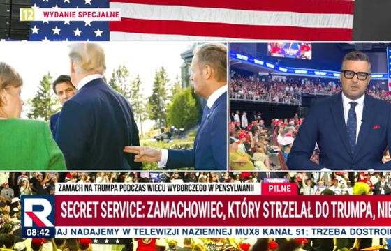 Skargi do KRRiT na TV Republika. „Sugerowanie odpowiedzialności premiera Tuska za zamach”