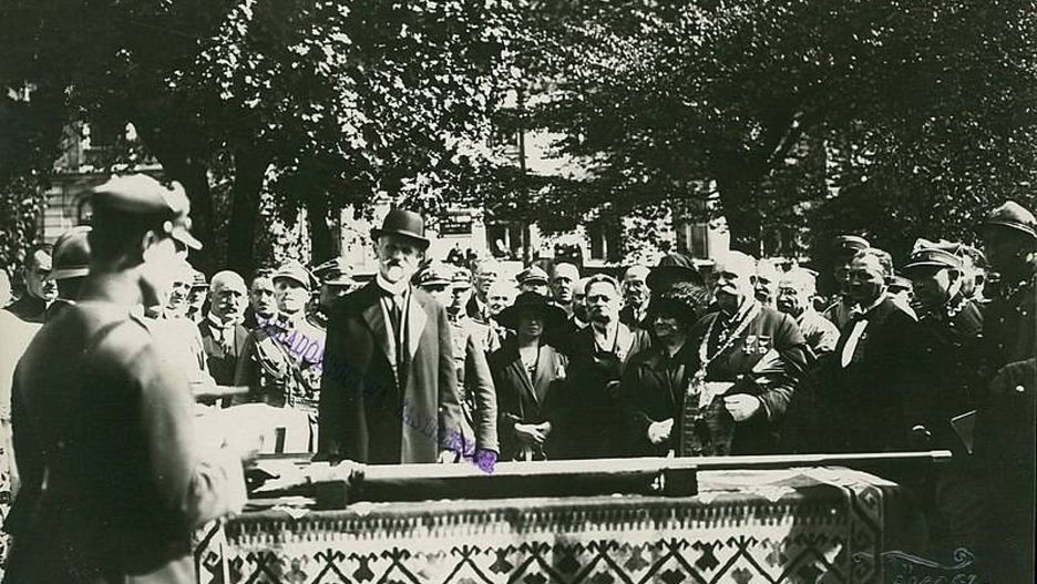 Wizyta Stanisława Wojciechowskiego we Lwowie 