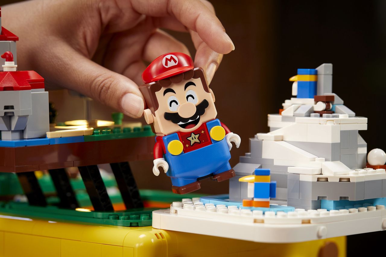 Lego nadal kocha Mario. A my nie możemy się napatrzeć na nowy zestaw - Lego Super Mario 64