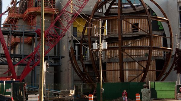 W Karolinie Północnej budują Gwiazdę Śmierci? 1