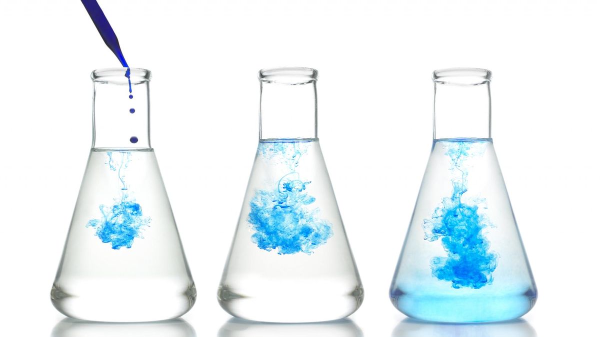 Dyfuzja to samorzutne przenikanie cząsteczek jednej substancji do drugiej, prowadzące do wyrównania stężenia.