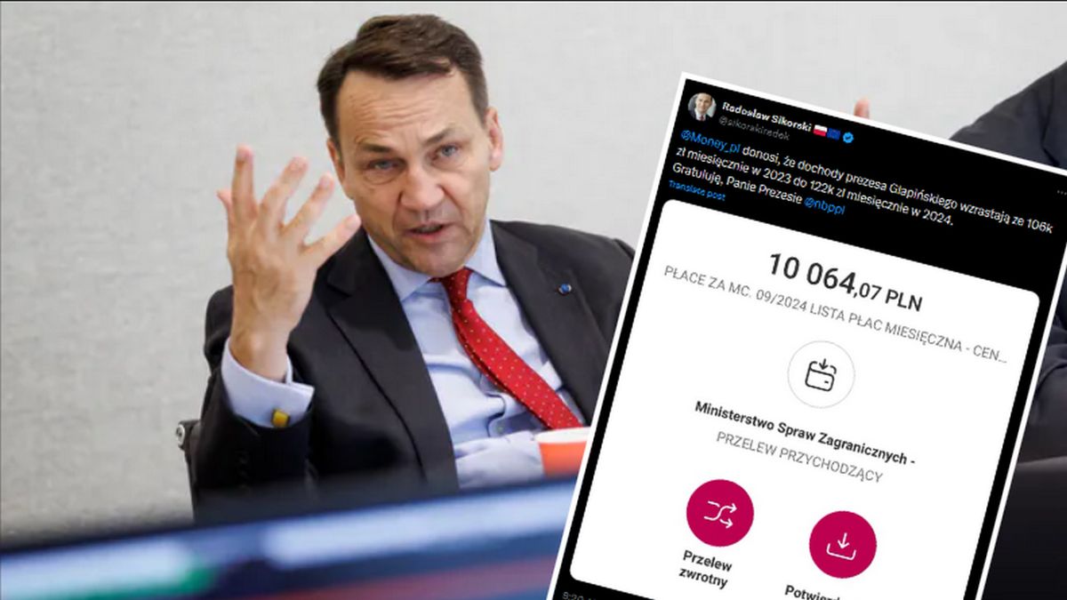 Radosław Sikorski, szef MSZ