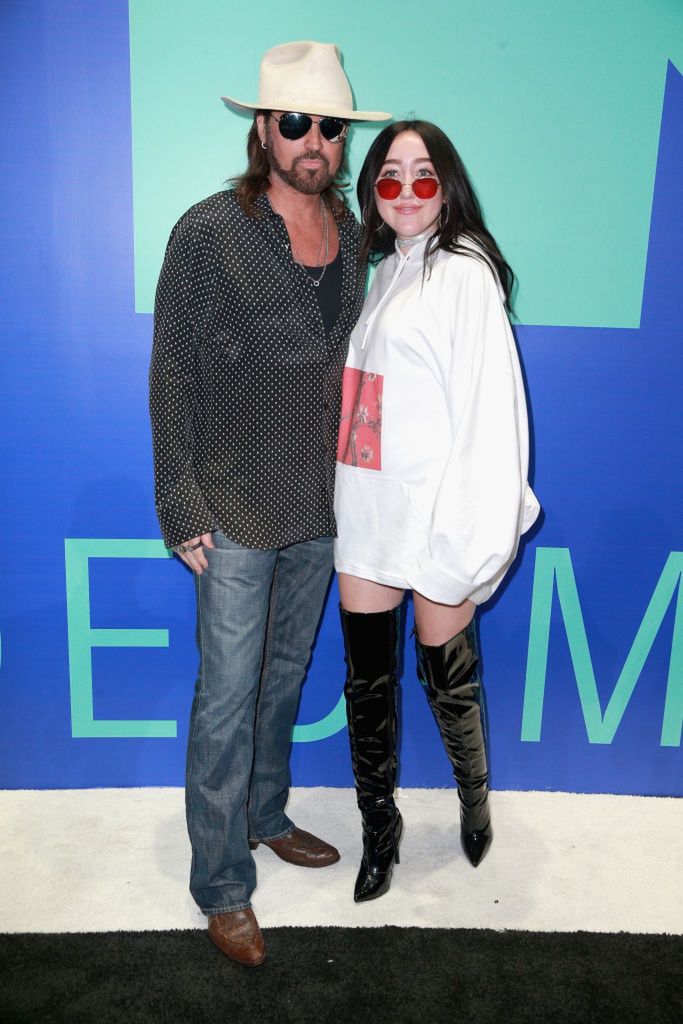 Billy Ray Cyrus and Noah Cyrus