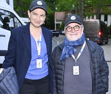 To rzadkość. Edward Miszczak sfotografowany z Anną Cieślak