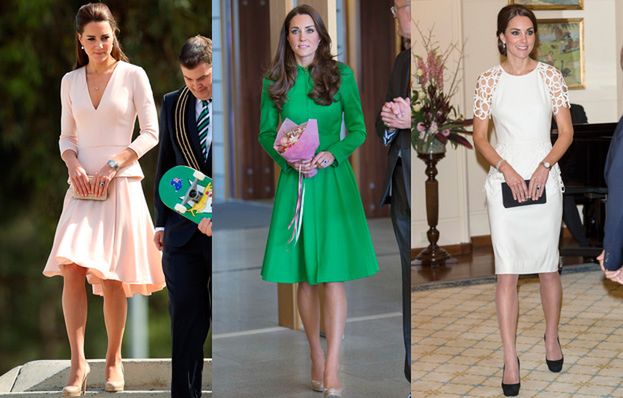 Kate Middleton w TRZECH KREACJACH w Australii! (FOTO)