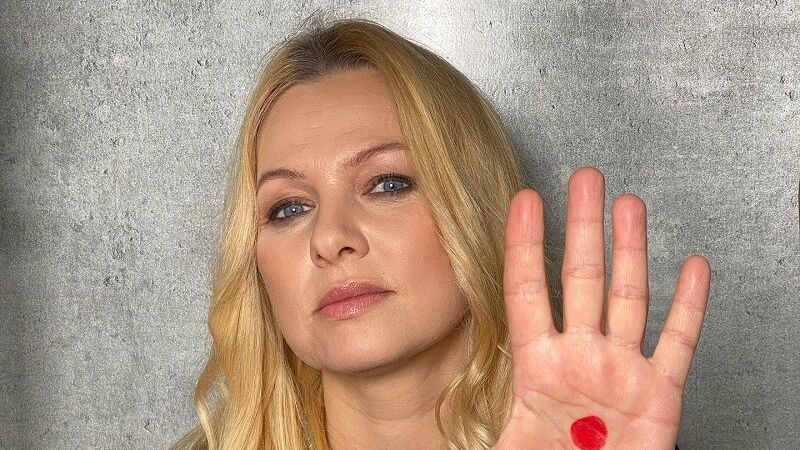 Katarzyna Bujakiewicz bierze udział w akcji #przygarnijkropkę