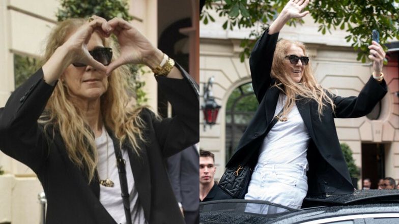 Celine Dion pokazała się na ulicach Paryża 