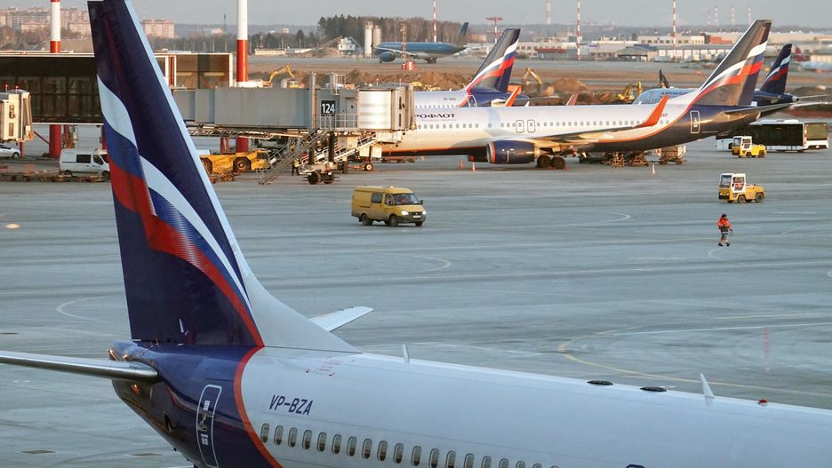 Nowy terminal B na lotnisku SzeremietiewoFot. Wojtek Laski / East News  Nowy terminal B na lotnisku Szeremietiewo, Moskwa, Rosja, 20.02.2020  N/z: Boeing 737, samolot rosyjskich linii lotniczych AeroflotWojtek Laski