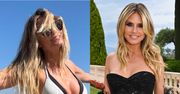 Heidi Klum eksponuje szczupłą sylwetkę w bikini. Petarda?