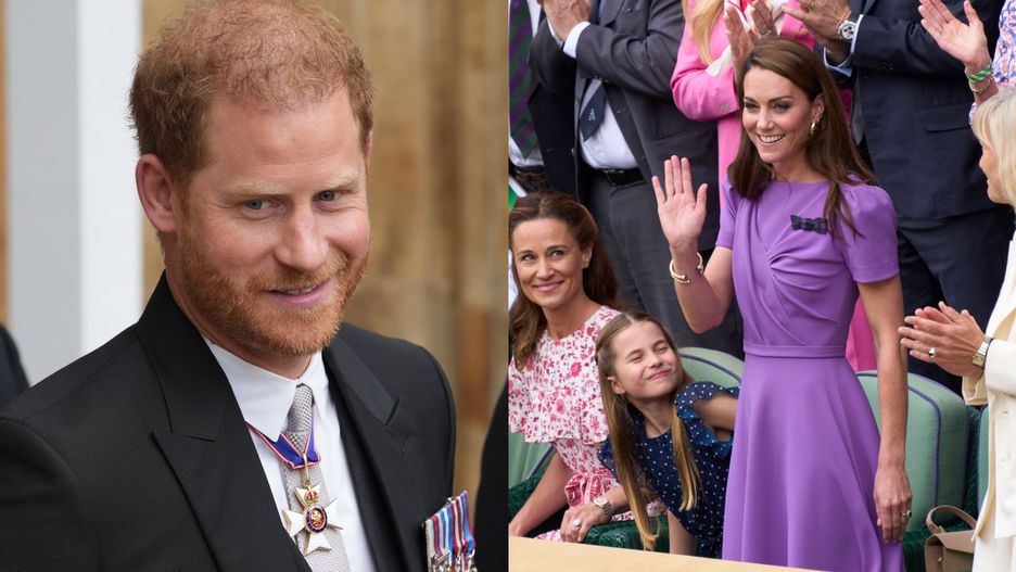 Harry napisał wiadomość do księżnej Kate