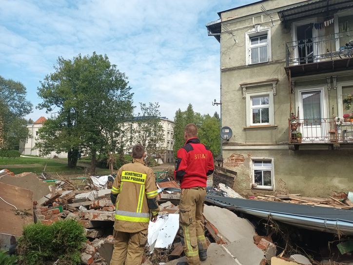 Lądek-Zdrój po powodzi. Zdjęcia z 19 września