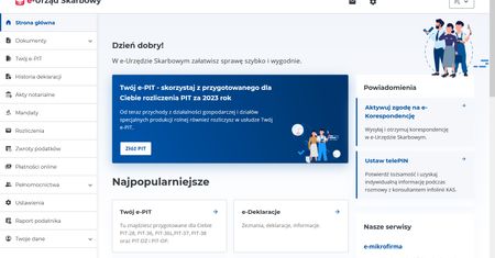 Rozliczenie PIT za 2023 r. Twój e-PIT i inne aplikacje