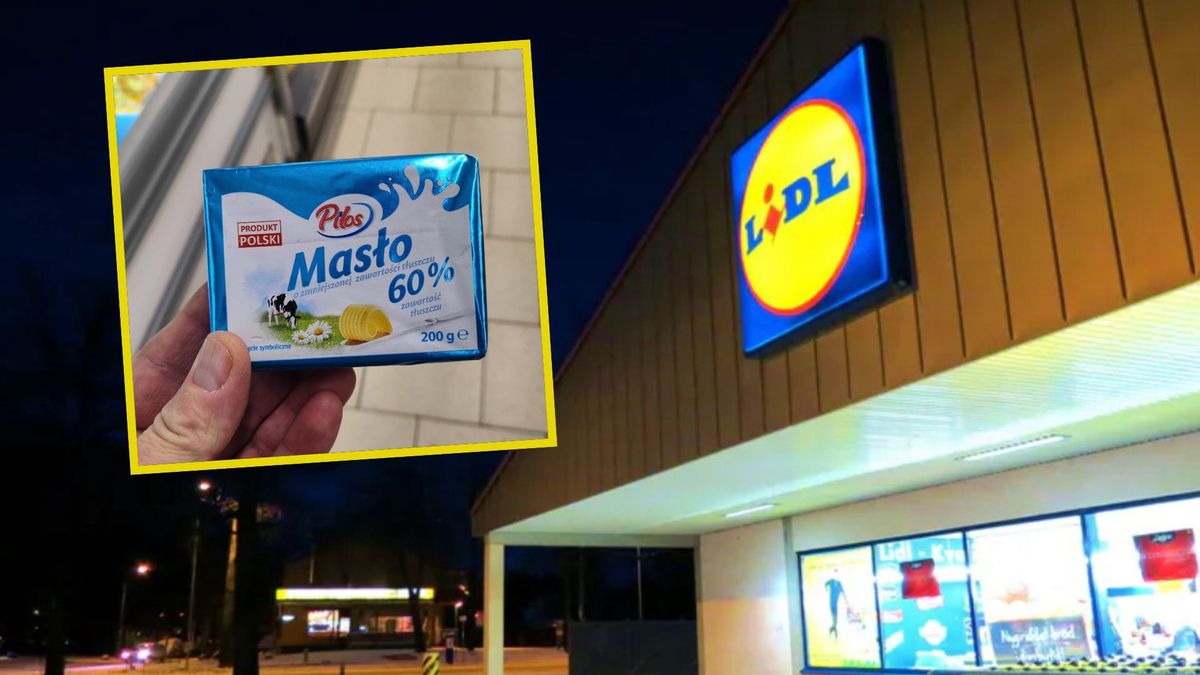 Czy Lidl sprzedaje „masło” niezgodne z prawem? Sieć odpowiada na