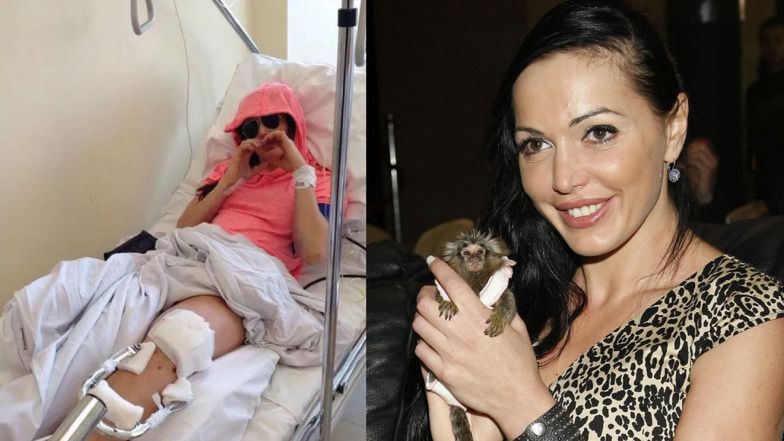 Agnieszka Orzechowska wypadła z okna