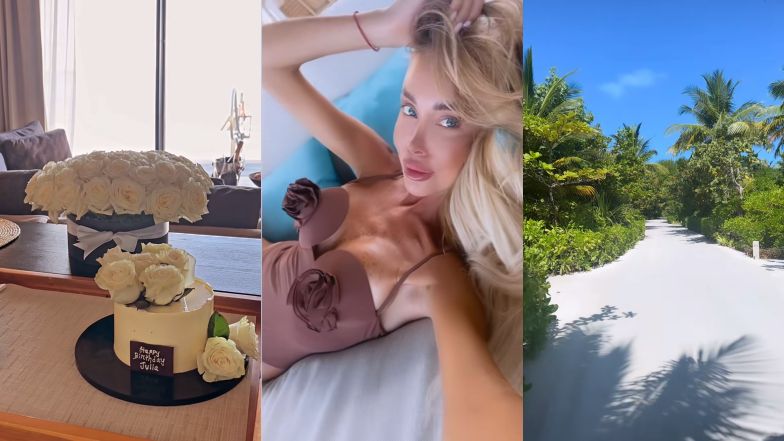 Julia Dybowska świętuje 33. urodziny na Malediwach