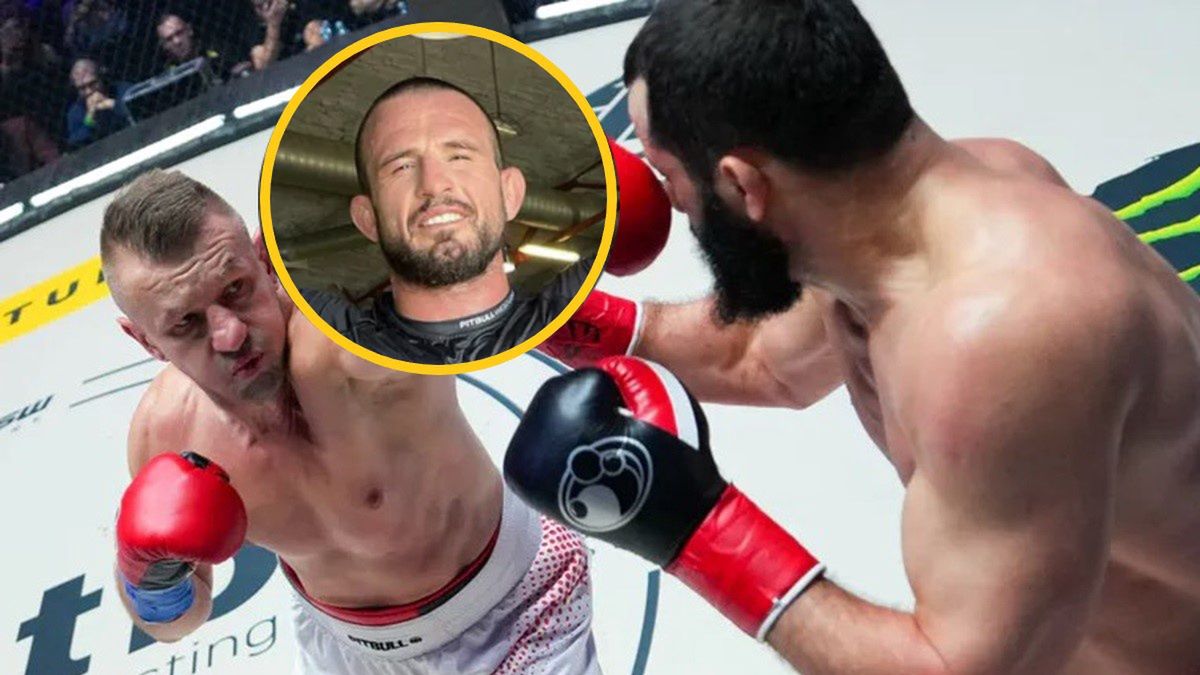 Na zdjęciu: Tomasz Adamek vs Mamed Chalidow, w kółku Borys Mańkowski