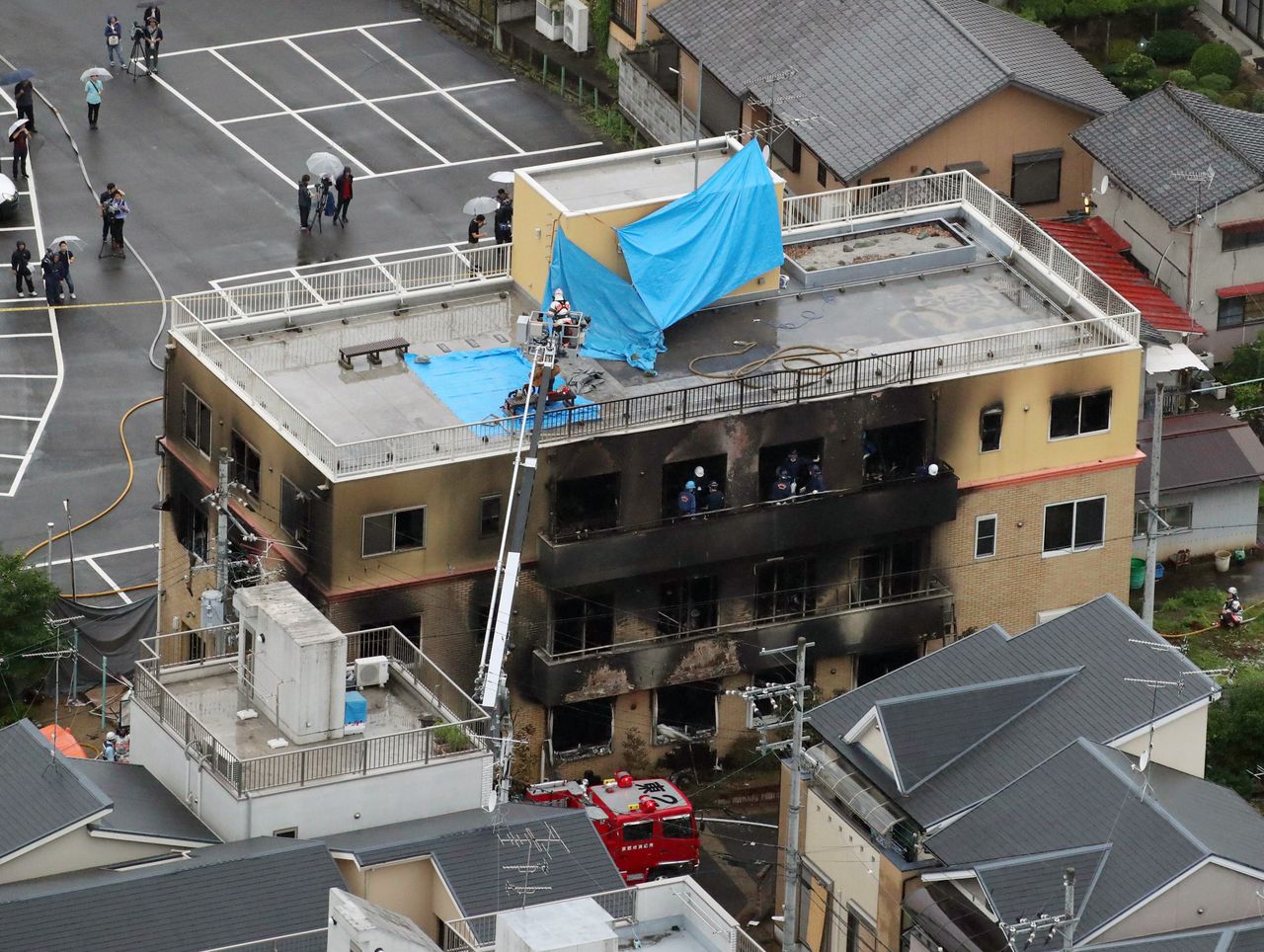 Death sentence for man who arson attacked an anime studio in Kyoto, killing 36 people