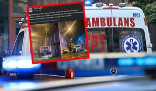 Wypadek karetki w Lublinie. 8 osób rannych