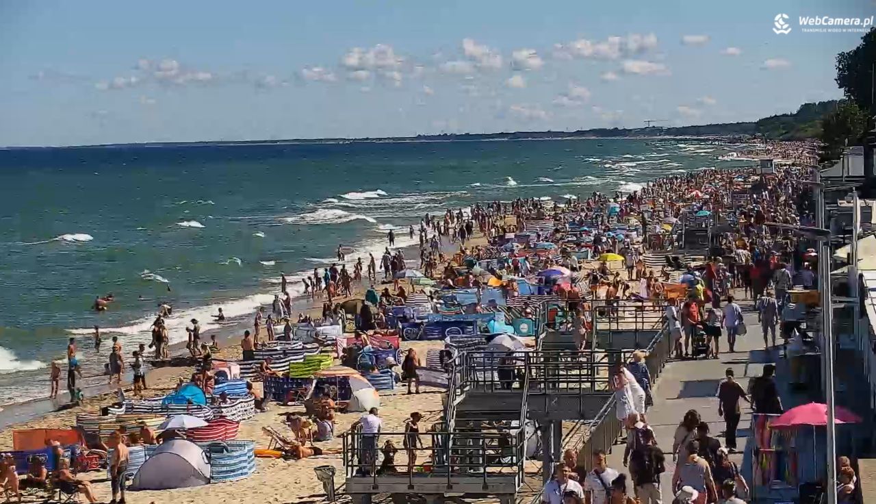 Tuż przed południem. Ujęcie z Sarbinowa. Komentarz jest zbędny
