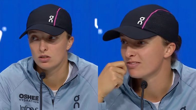 Iga Świątek znów spięła się z dziennikarzem