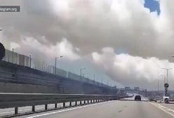 Kłęby dymu nad Mostem Krymskim. Jest oświadczenie