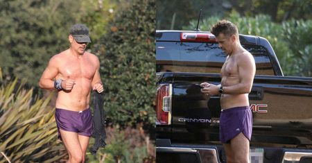 Colin Farrell biega niemal nago po ulicy. Kiedy on zgubił te wszystkie kilogramy?!