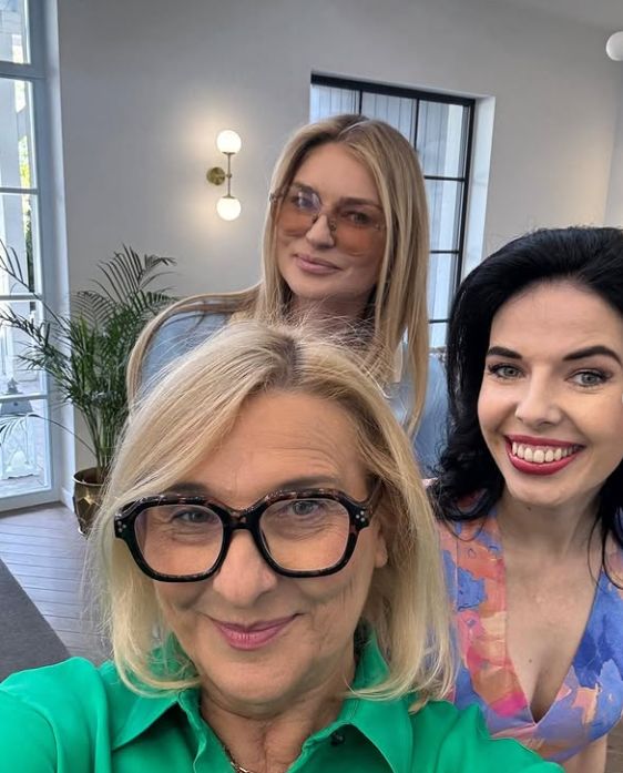 Zuzanna Butryn, Julitta Dębska i Hanna Kąkol