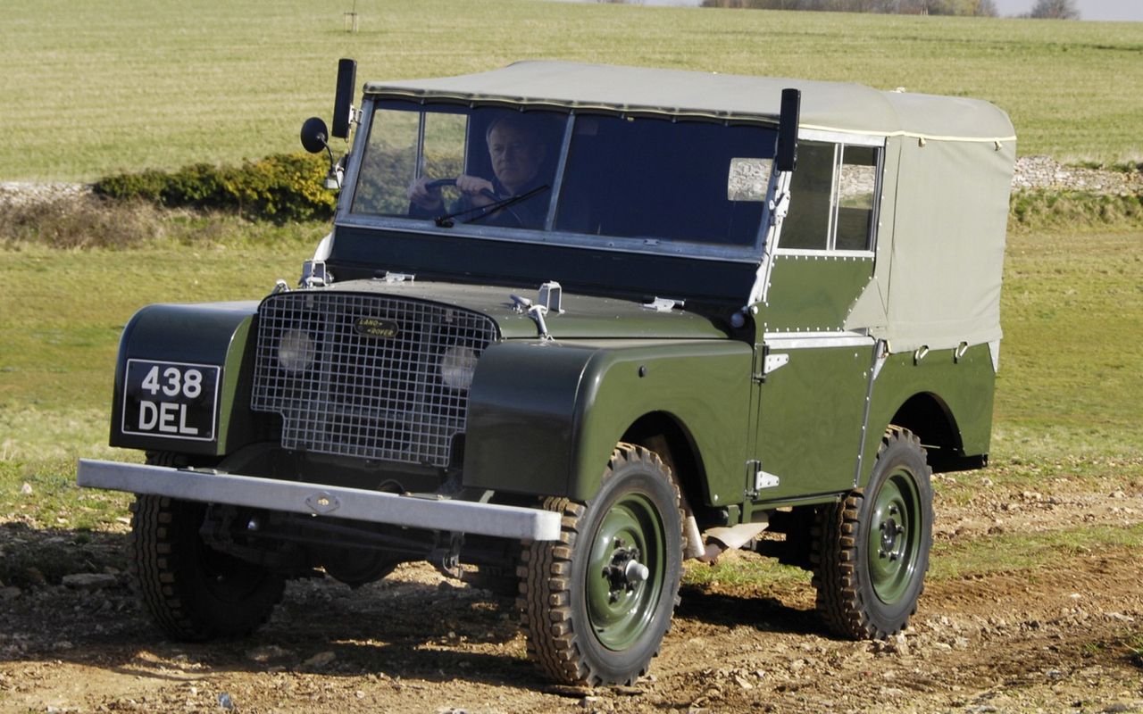 Land Rover Series I przodek Defendera (fot. good-wallpapers.com)